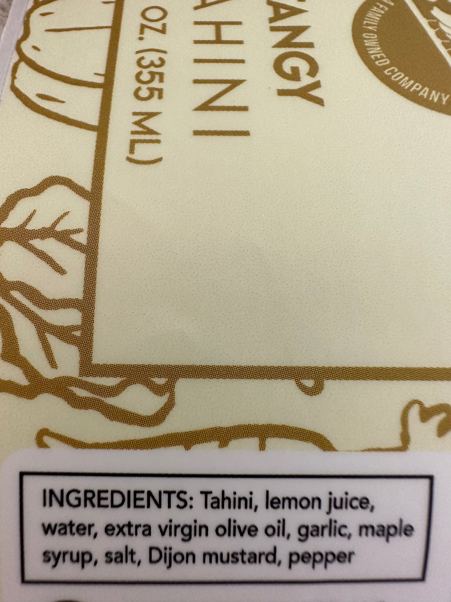 Shelley's Small Batch TangyTahini