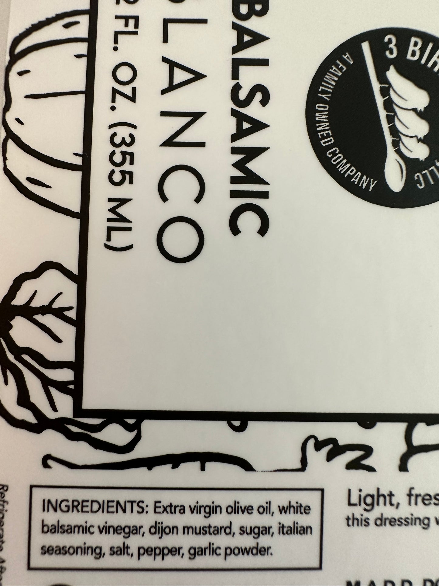 Shelley's Small Batrch Balsamic Blanco