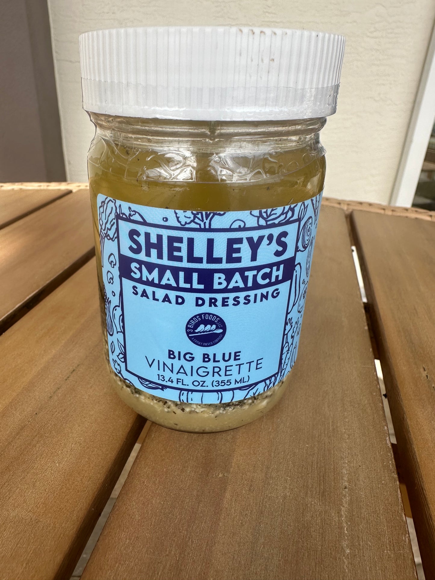 Shelley's Small Batch Big Blue Vinaigrette Shelley's Small Batch Salad Dressing Shelley's Small Batch Big Blue Vinaigrette Shelley's Small Batch Salad Dressing